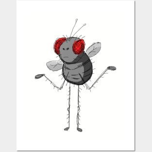 The Fly That's Given Up Posters and Art